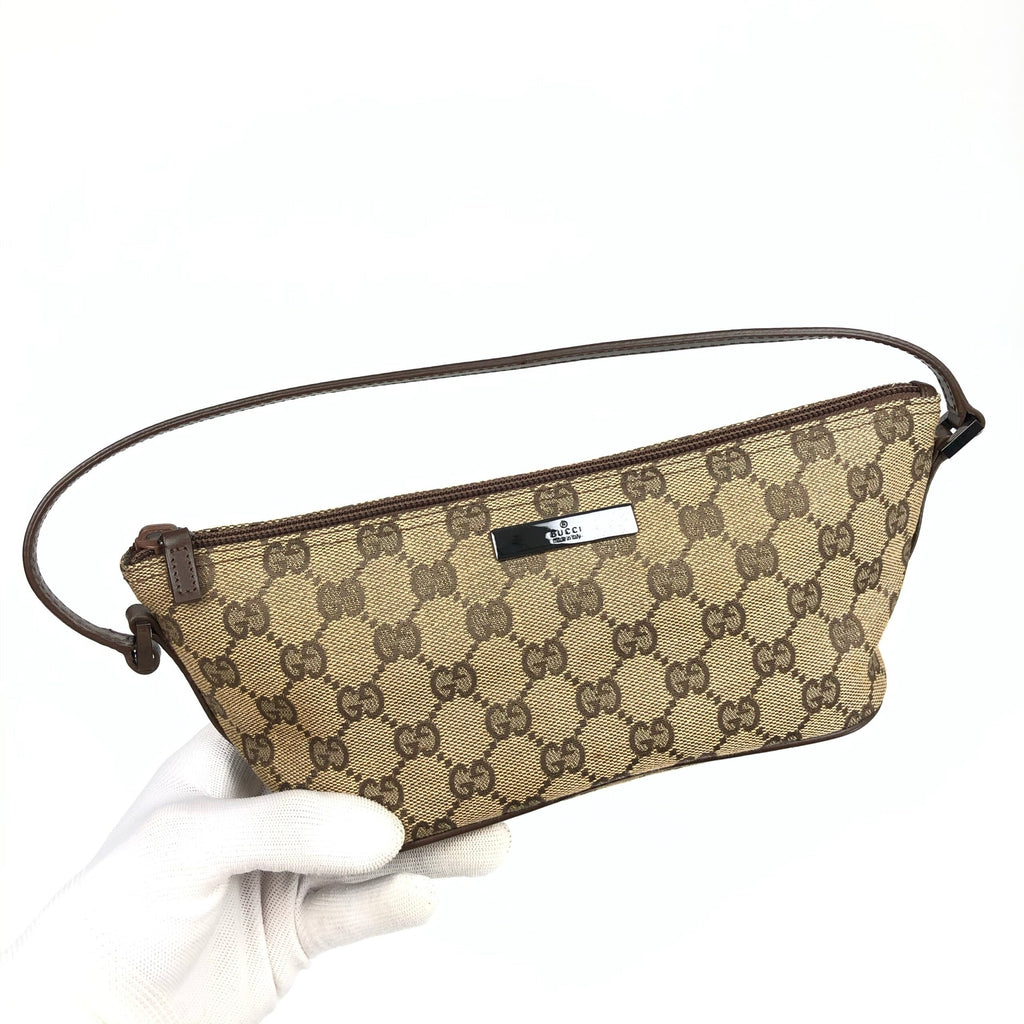 GUCCI MONOGRAM SHOULDER BAG