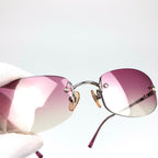 CHANEL RIMLESS SUNGLASSES