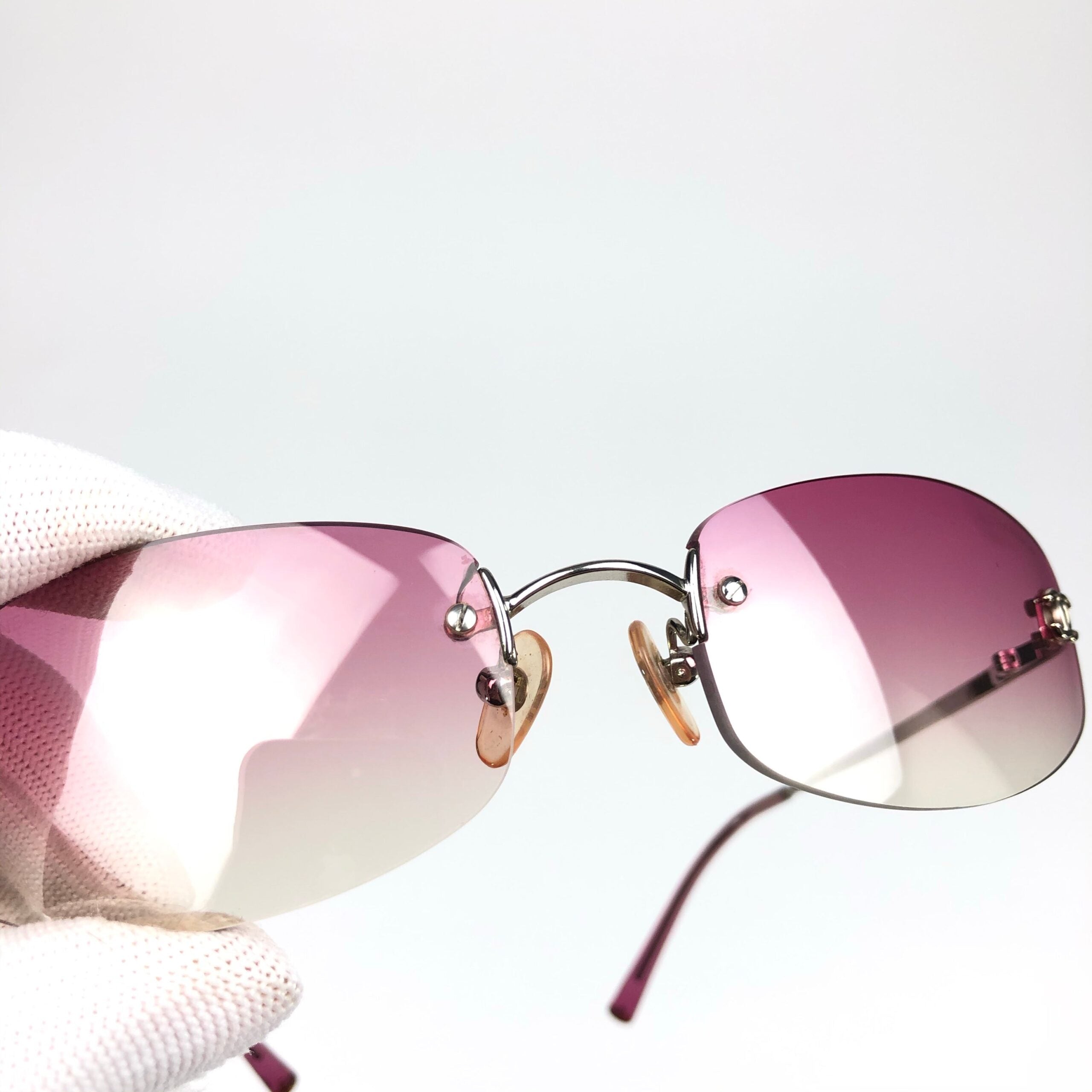 CHANEL RIMLESS SUNGLASSES