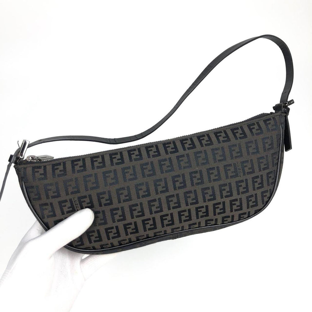 FENDI ZUCCA SHOULDER BAG