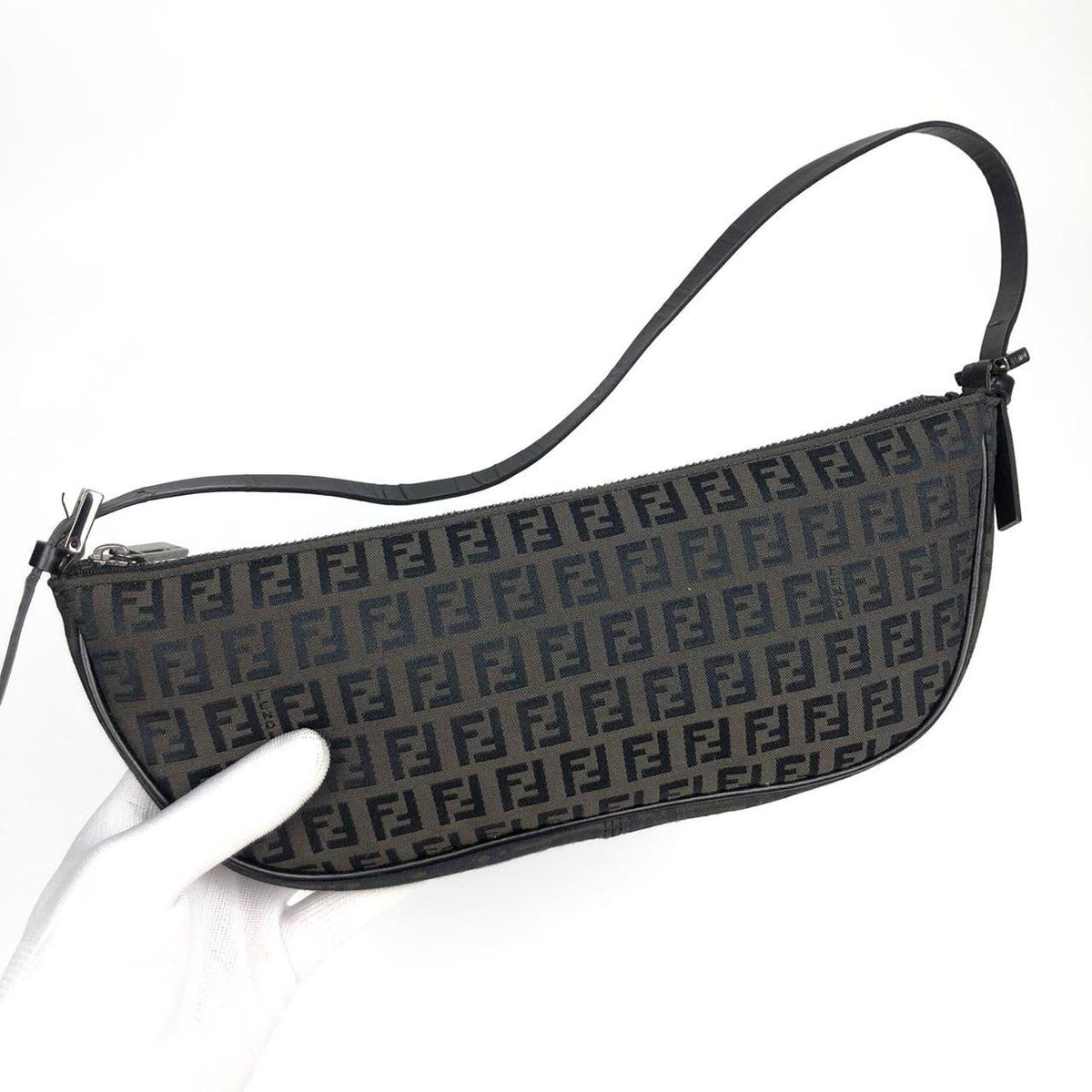FENDI ZUCCA SHOULDER BAG