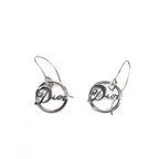 CHRISTIAN DIOR MONOGRAM EARRINGS