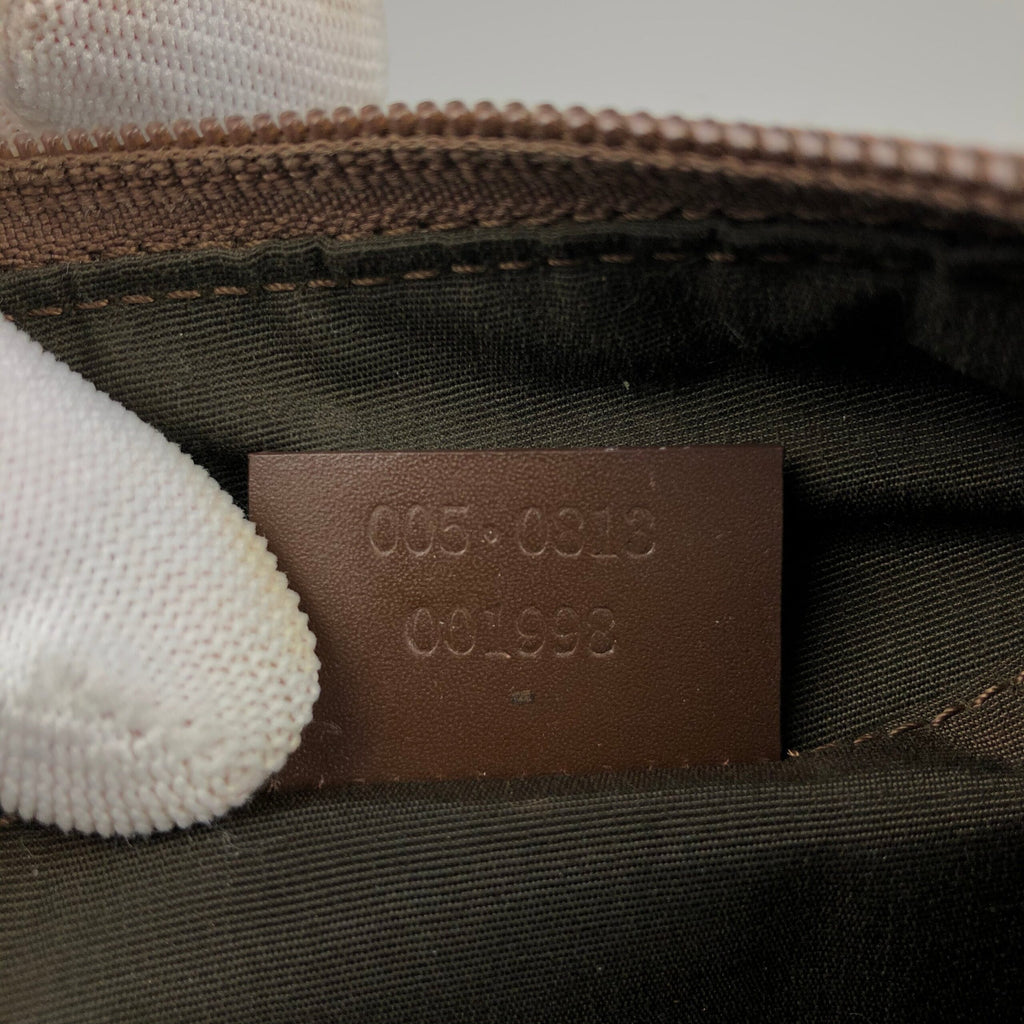 GUCCI MONOGRAM SHOULDER BAG