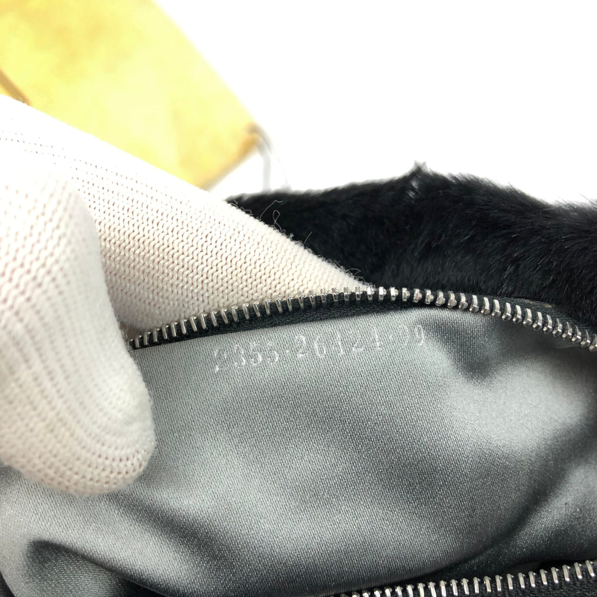 FENDI MINK FUR BAGUETTE BAG