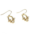 CHRISTIAN DIOR JEWELLED EARRINGS