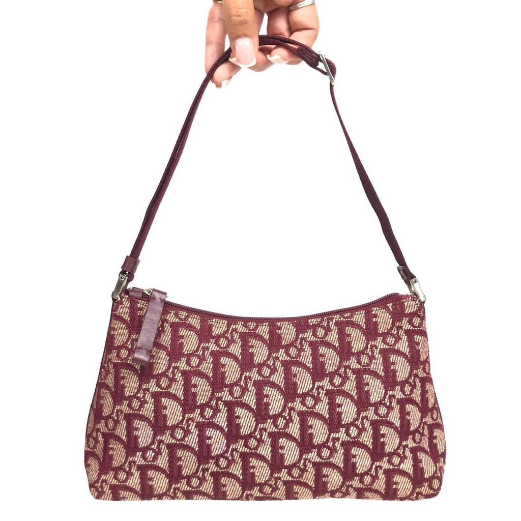 CHRISTIAN DIOR MONOGRAM SHOULDER BAG