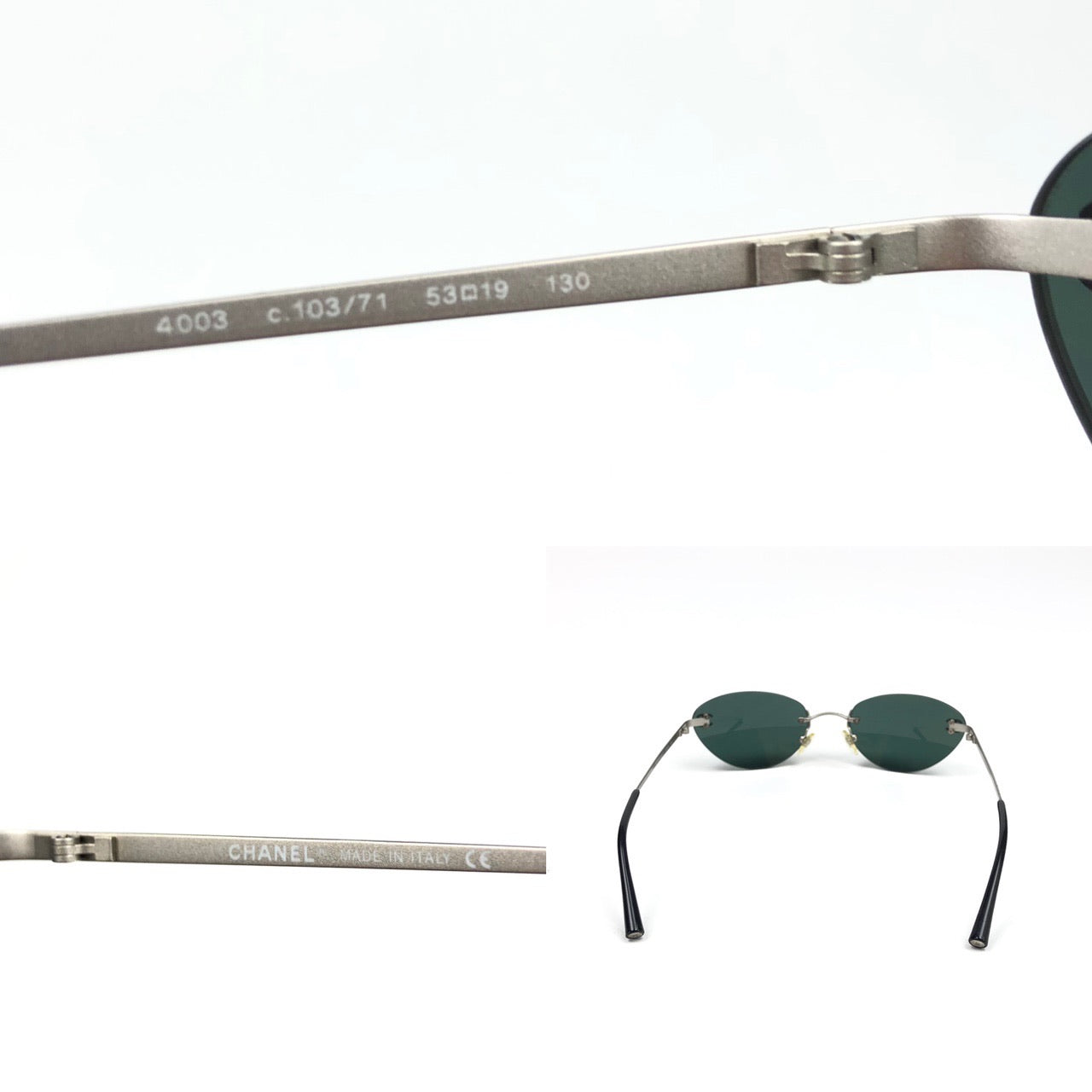 CHANEL RIMLESS SUNGLASSES