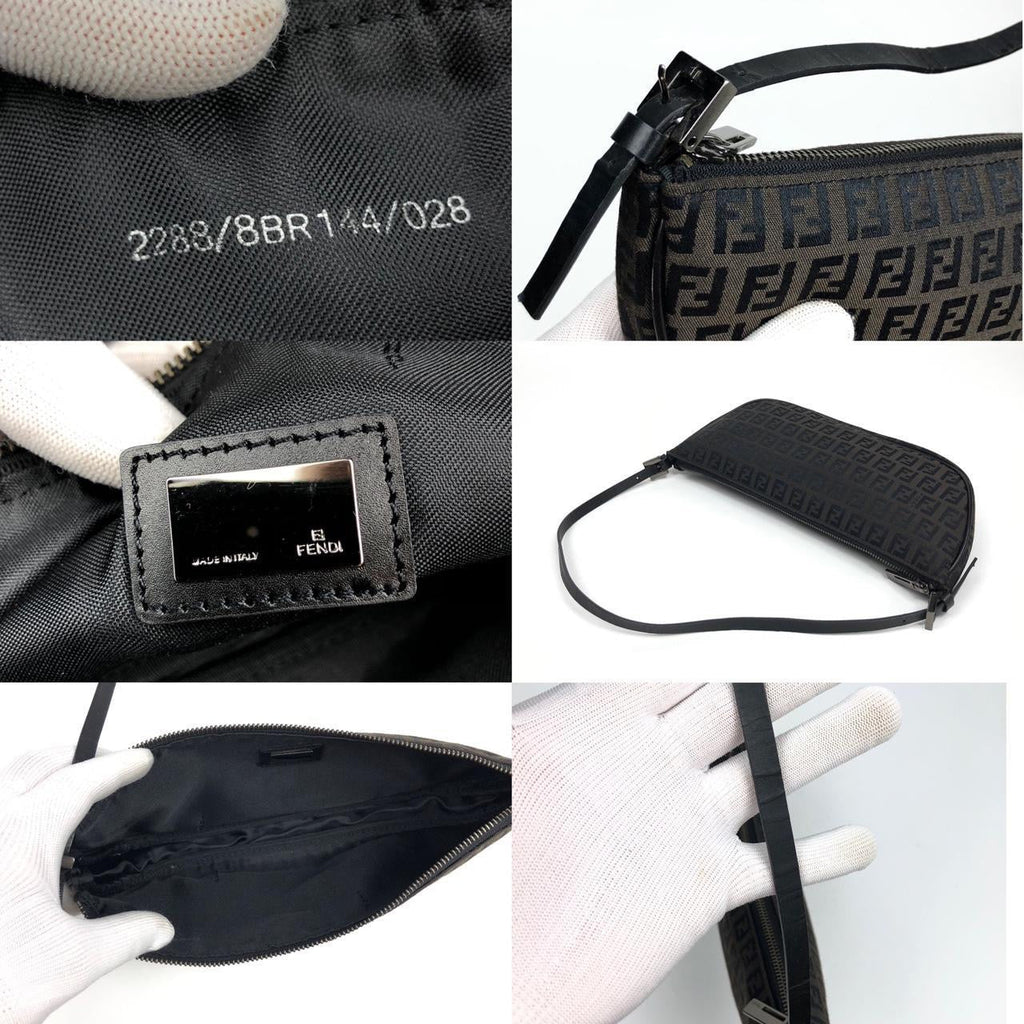 FENDI ZUCCA SHOULDER BAG
