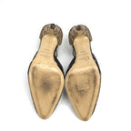 CHRISTIAN DIOR MONOGRAM HEELS -  UK 2.5, US 4.5, EU 35.5
