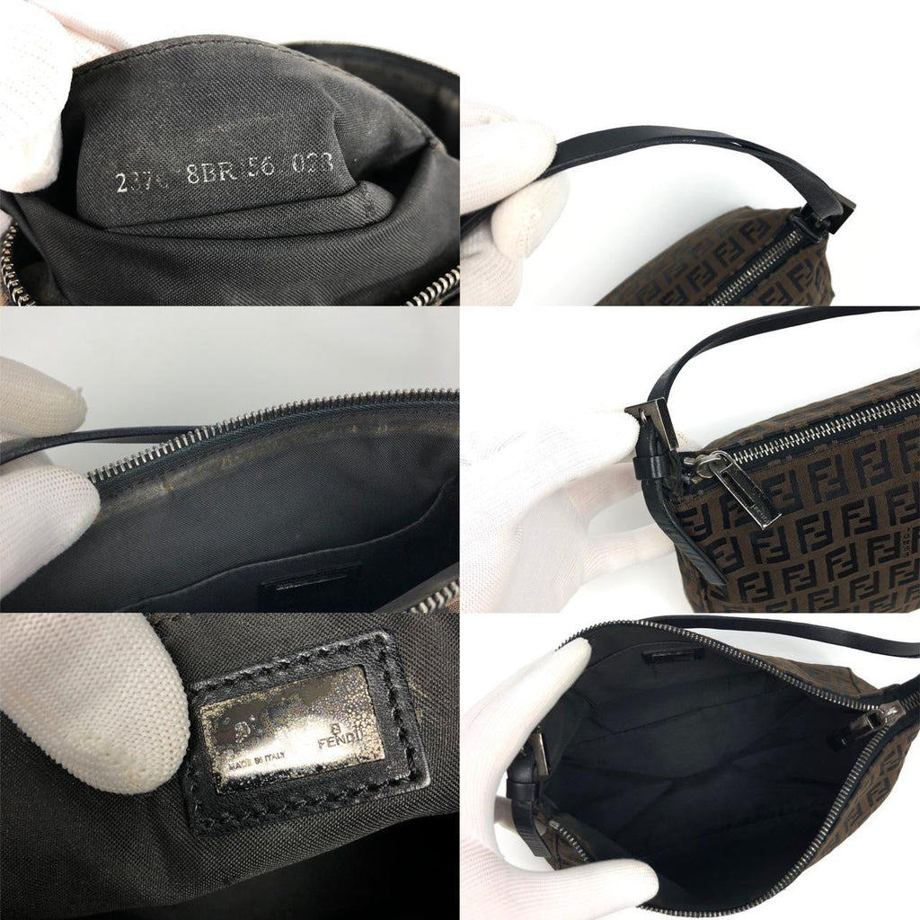 FENDI ZUCCA SHOULDER BAG