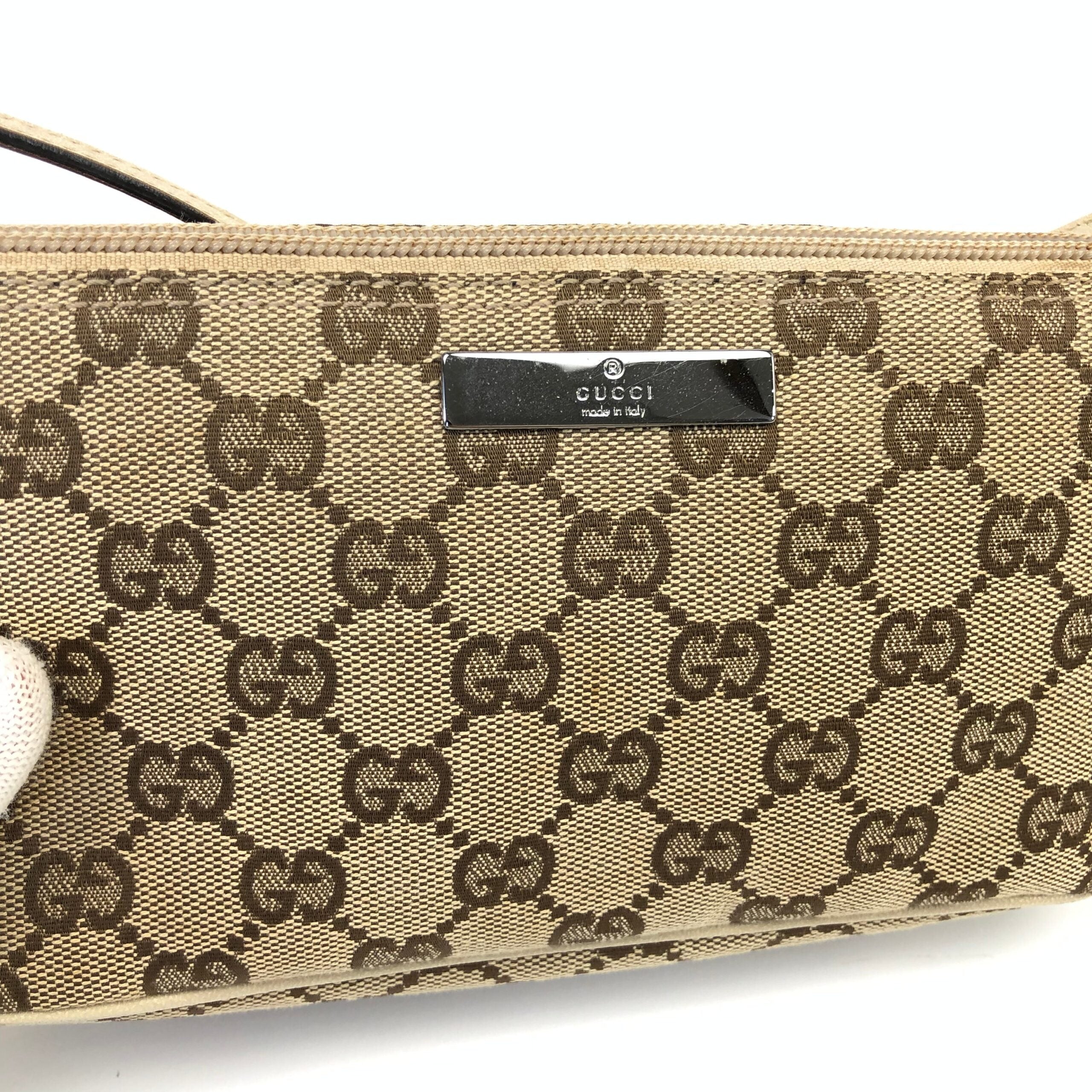 GUCCI MONOGRAM SHOULDER BAG