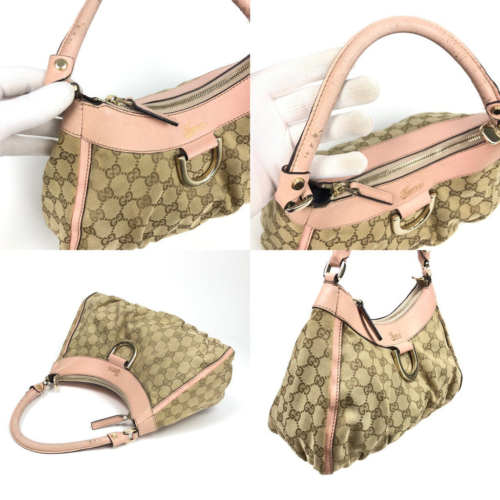 GUCCI MONOGRAM SHOULDER BAG
