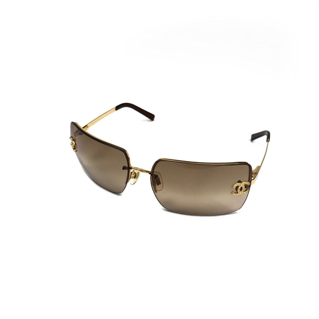 CHANEL RIMLESS SUNGLASSES