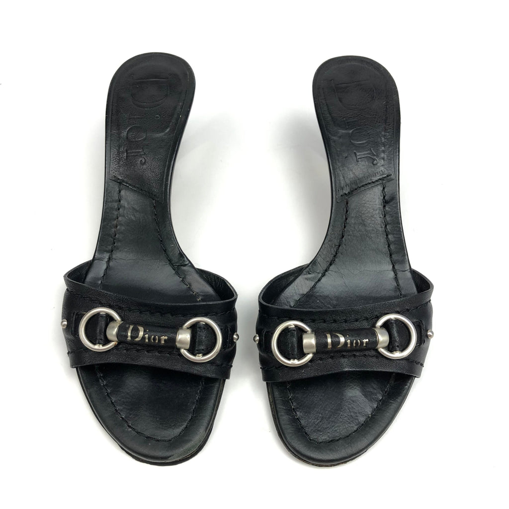 CHRISTIAN DIOR KITTEN HEELS -  UK 3 / US 5 / EU 36