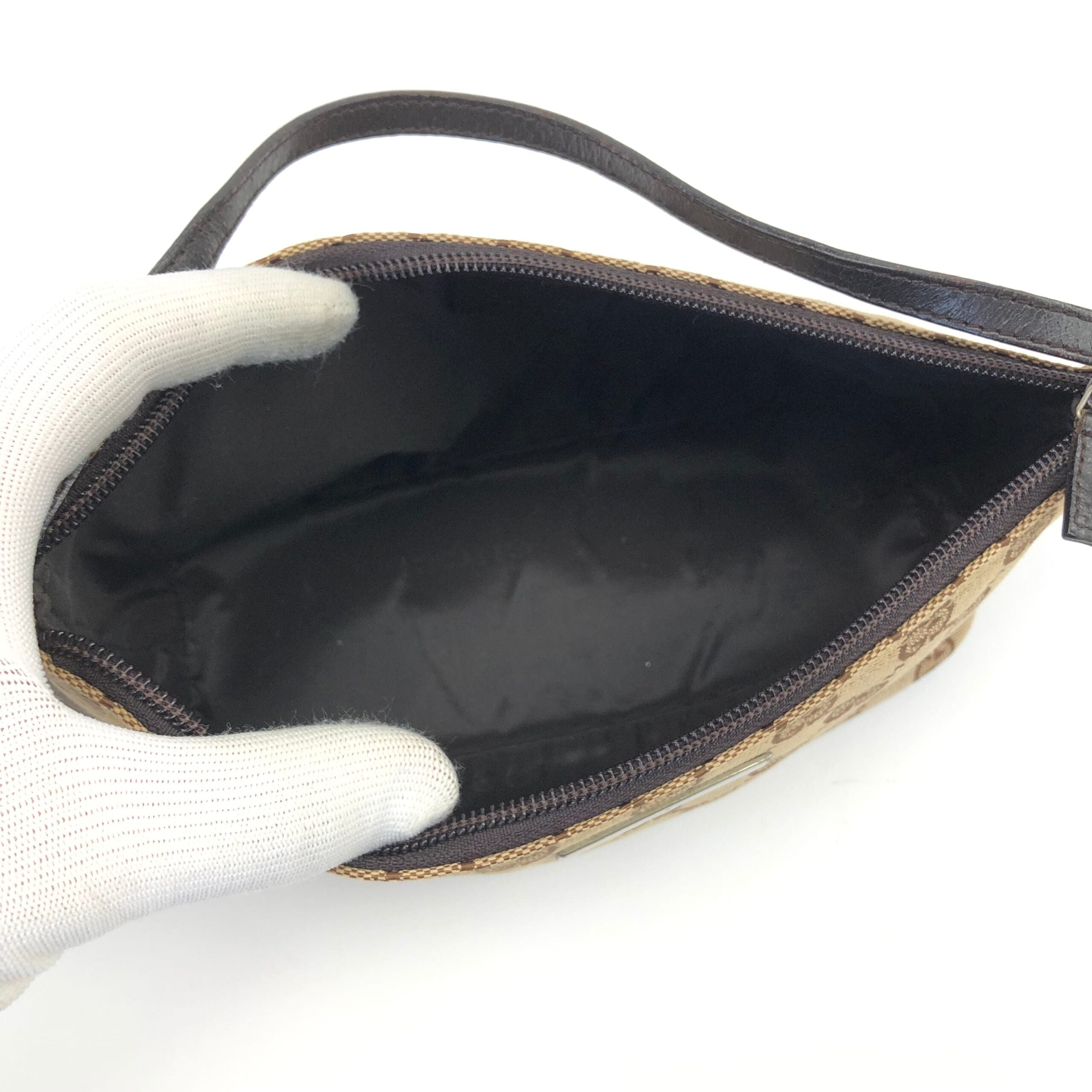 GUCCI MONOGRAM SHOULDER BAG