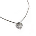 CHRISTIAN DIOR JEWELLED HEART NECKLACE