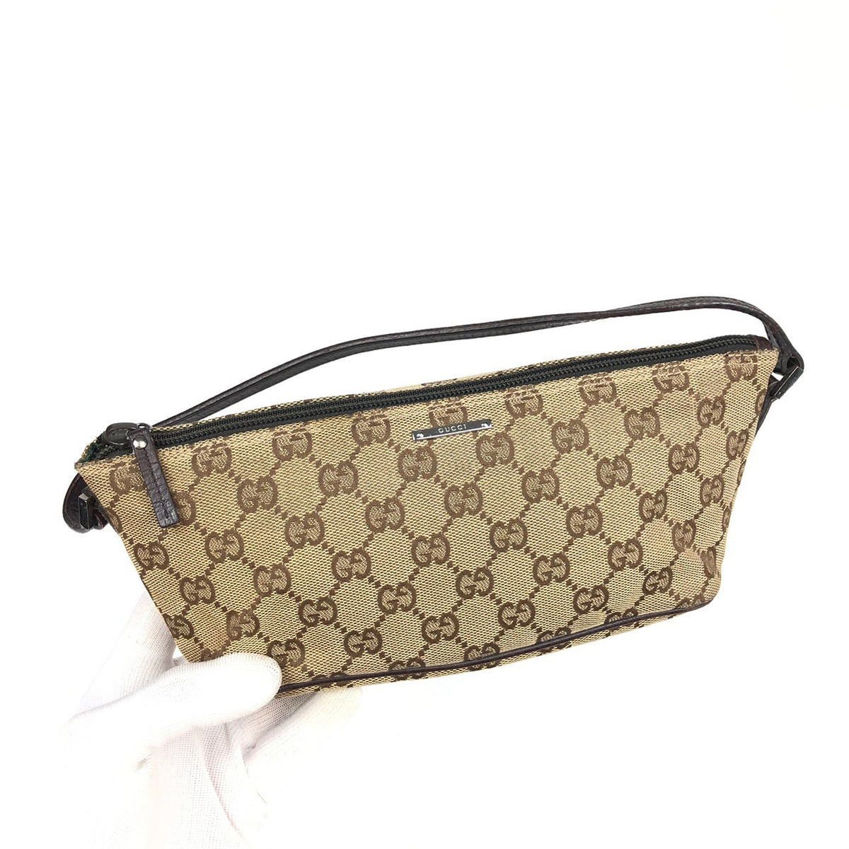 GUCCI MONOGRAM SHOULDER BAG