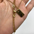 CHRISTIAN DIOR MONOGRAM NECKLACE