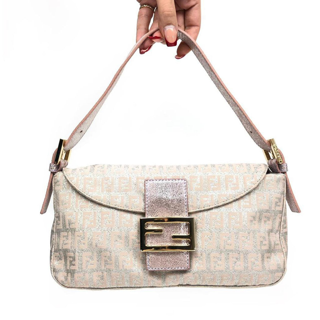 FENDI ZUCCA SHOULDER BAG