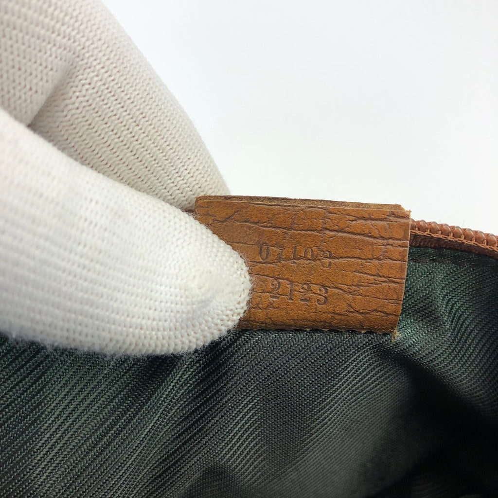 GUCCI MONOGRAM SHOULDER BAG