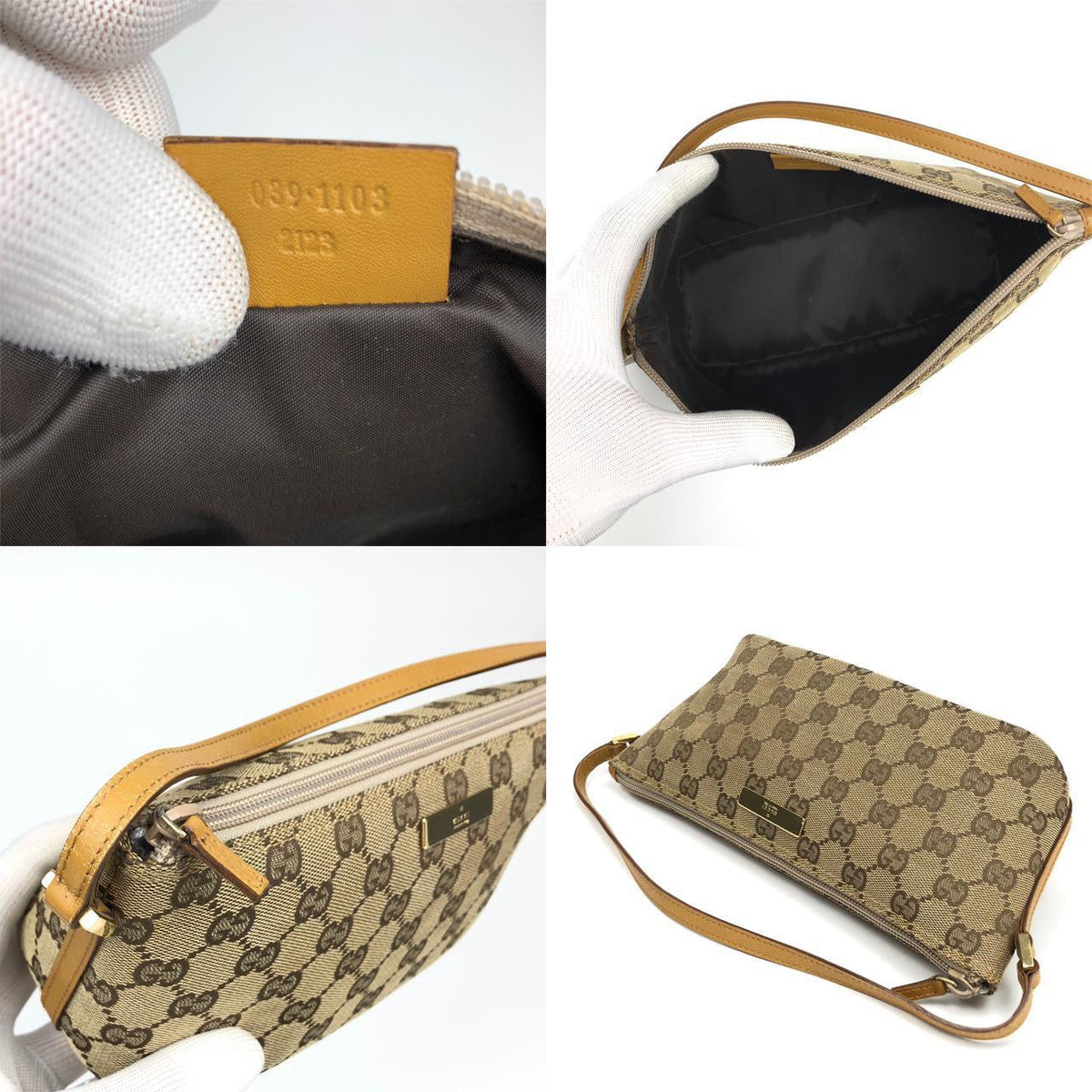 GUCCI MONOGRAM HANDBAG