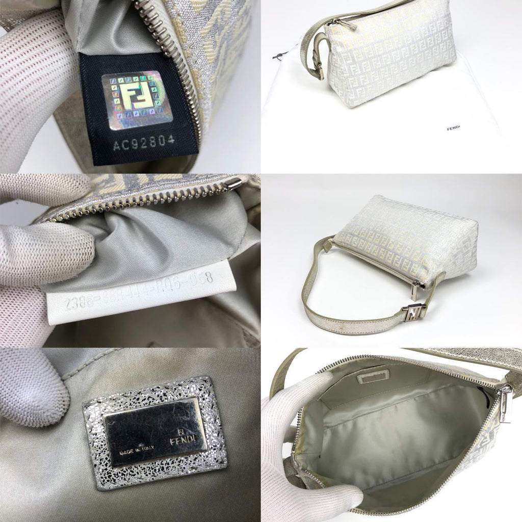 FENDI ZUCCA SHOULDER BAG