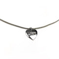 CHRISTIAN DIOR HEART NECKLACE