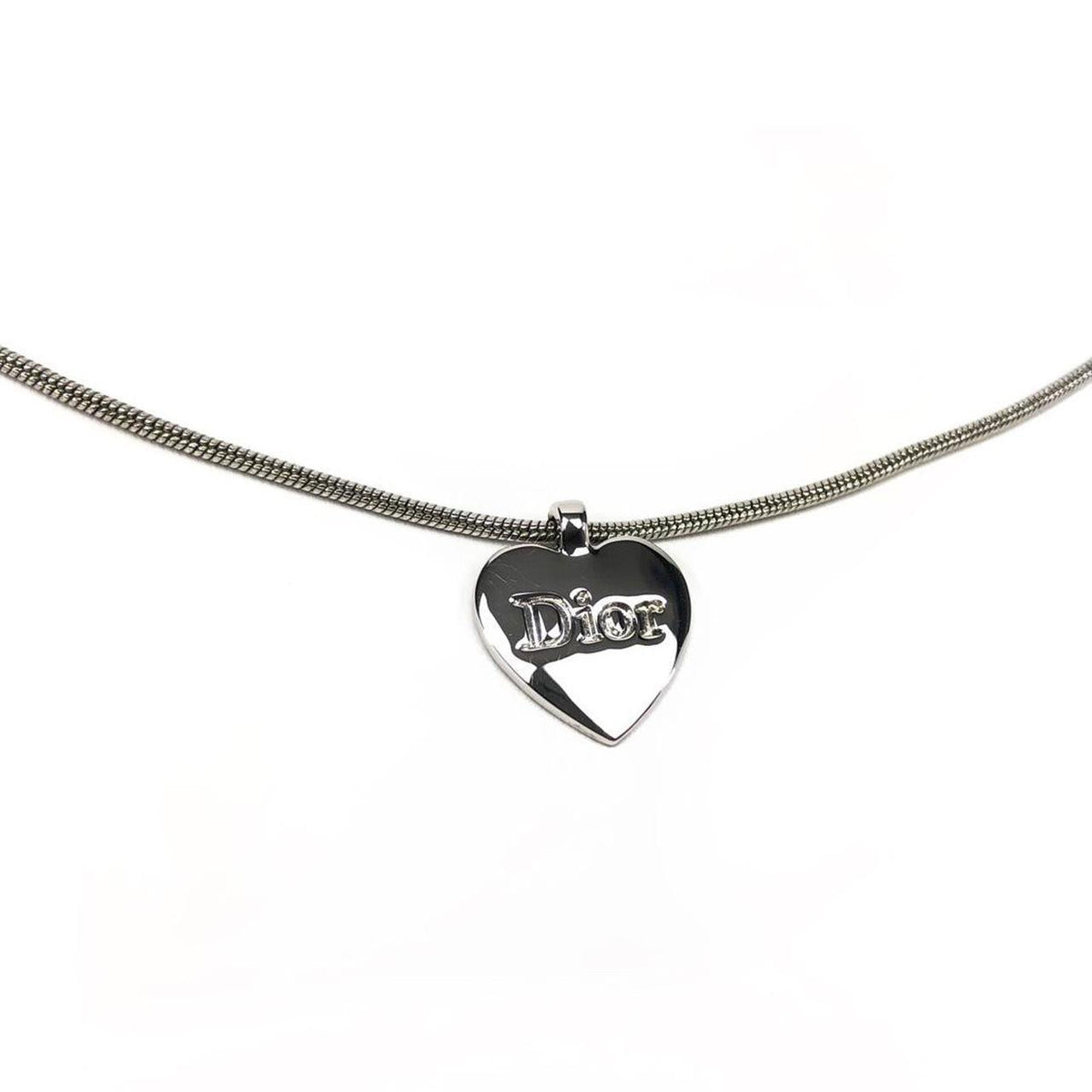 CHRISTIAN DIOR HEART NECKLACE