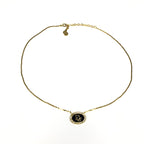 CHRISTIAN DIOR MONOGRAM NECKLACE