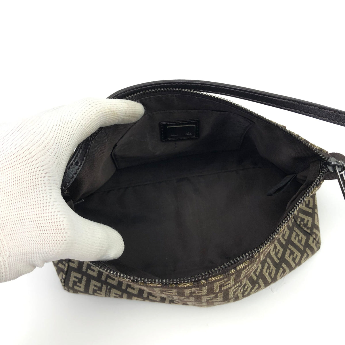 FENDI ZUCCA SHOULDER BAG