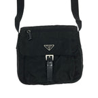 PRADA NYLON BUCKLE CROSSBODY BAG