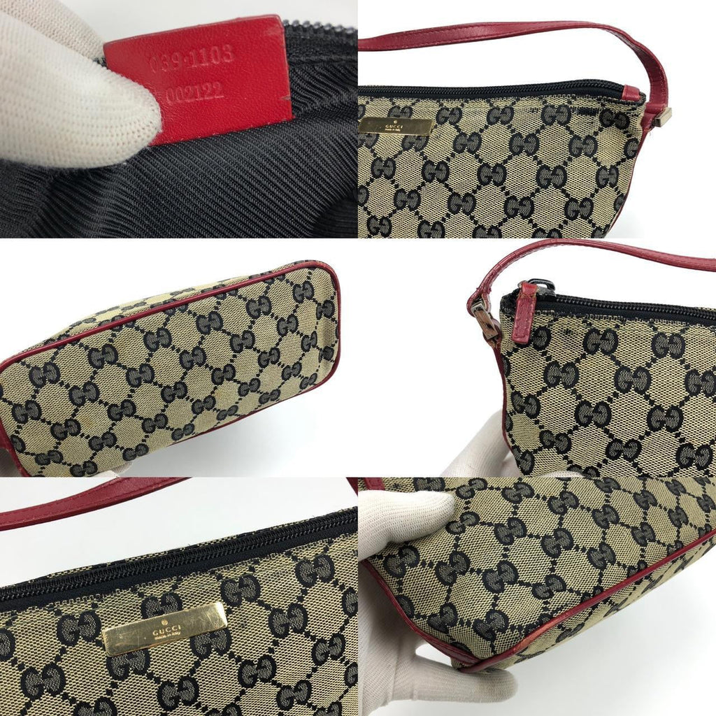 GUCCI MONOGRAM SHOULDER BAG