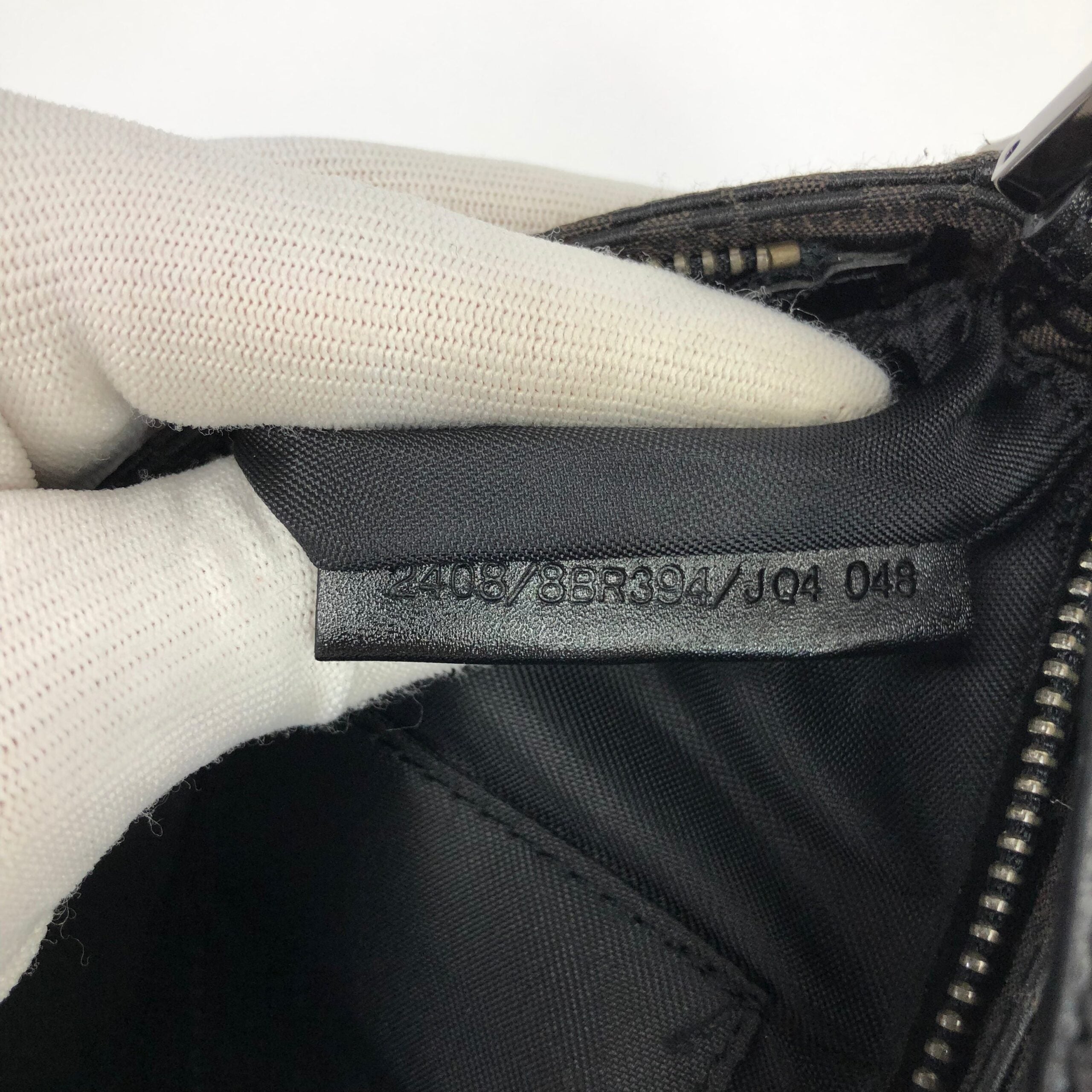 FENDI ZUCCA SHOULDER BAG