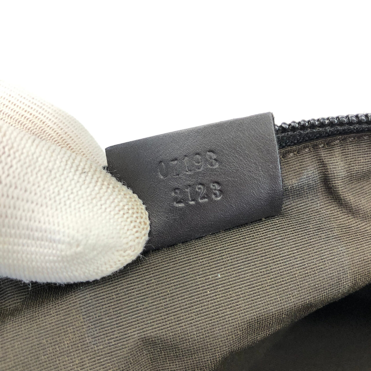 GUCCI MONOGRAM SHOULDER BAG