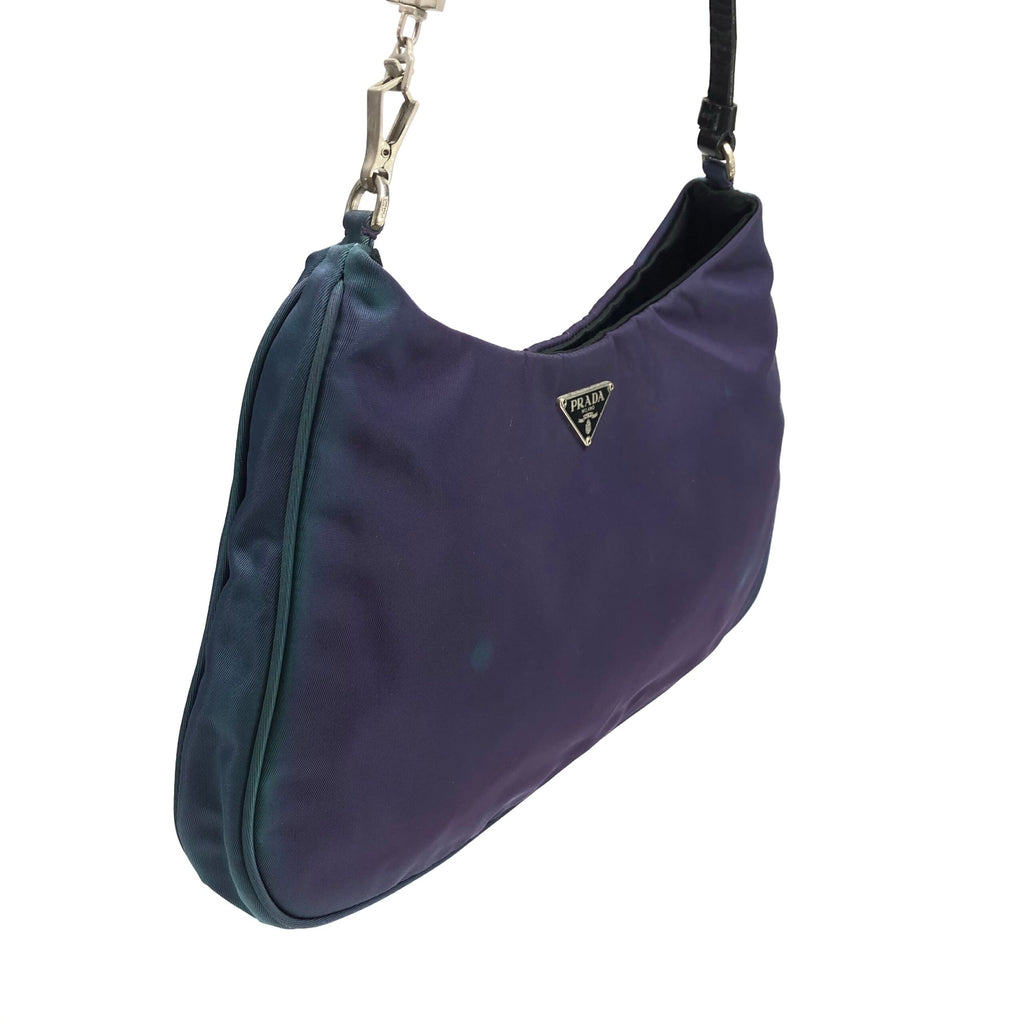 PRADA TWO-TONE SHOULDER BAG
