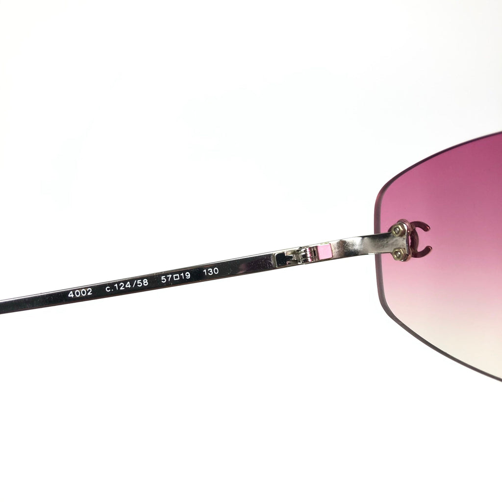 CHANEL RIMLESS SUNGLASSES