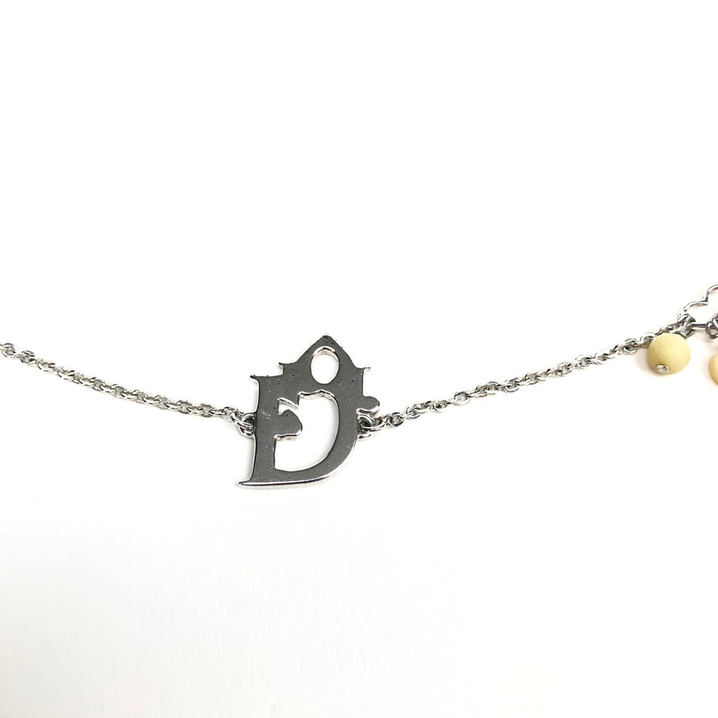CHRISTIAN DIOR MONOGRAM NECKLACE