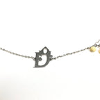 CHRISTIAN DIOR MONOGRAM NECKLACE