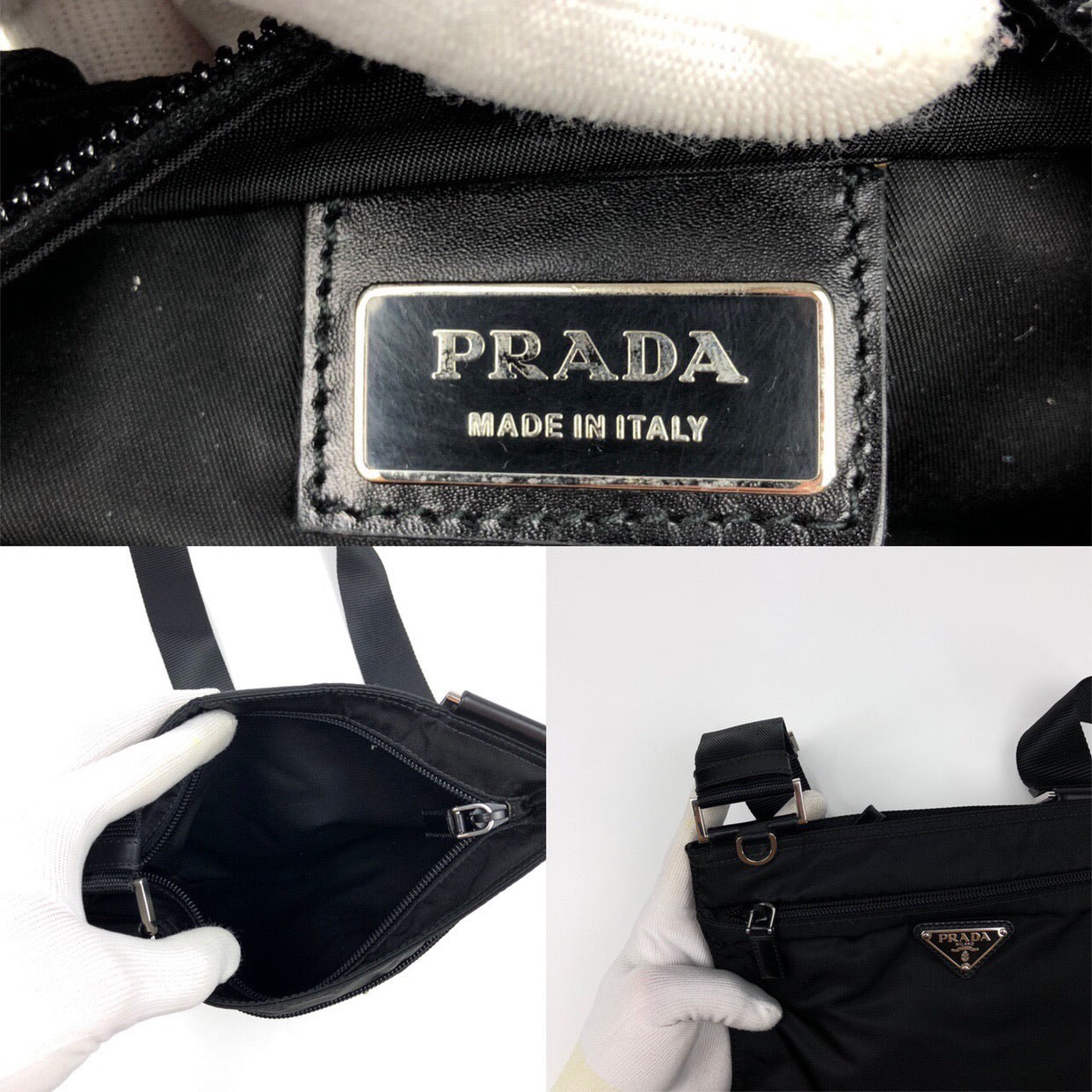 PRADA NYLON CROSSBODY BAG