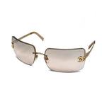 CHANEL RIMLESS SUNGLASSES