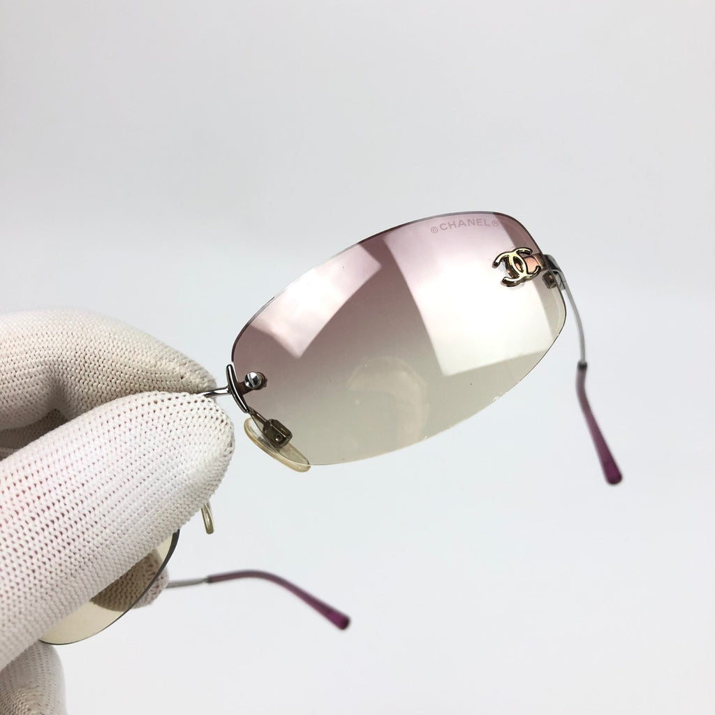CHANEL RIMLESS SUNGLASSES