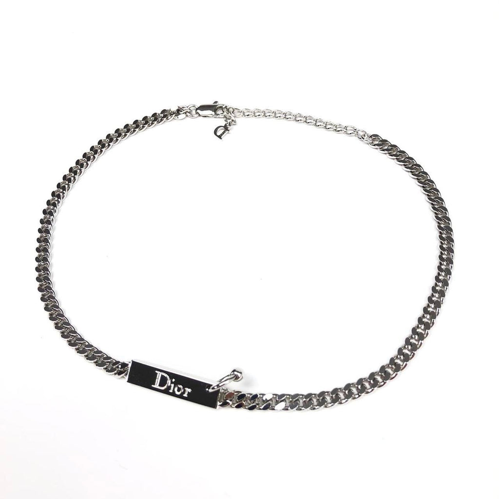CHRISTIAN DIOR PIERCING CHOKER NECKLACE