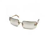 CHANEL RIMLESS SUNGASSES
