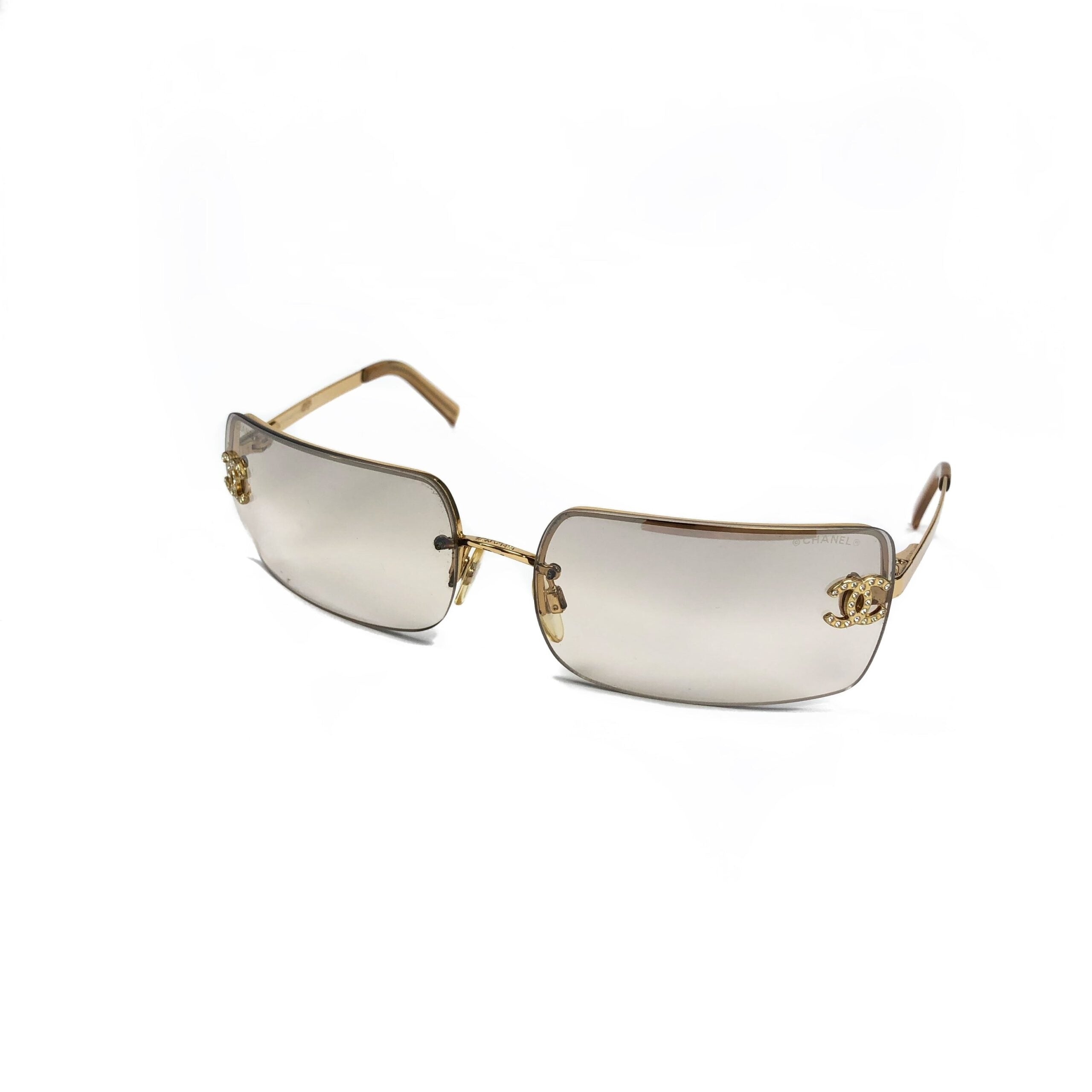 CHANEL RIMLESS SUNGASSES