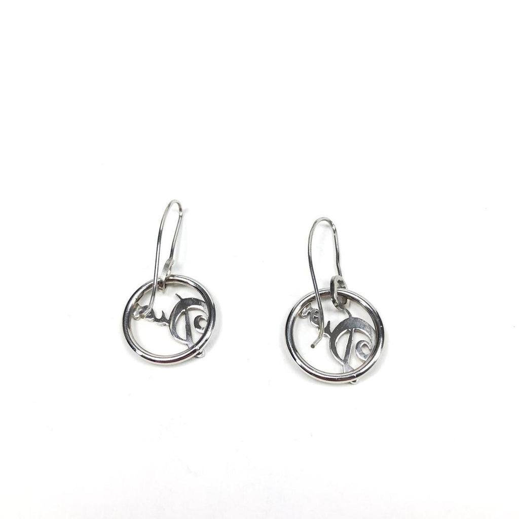 CHRISTIAN DIOR MONOGRAM EARRINGS