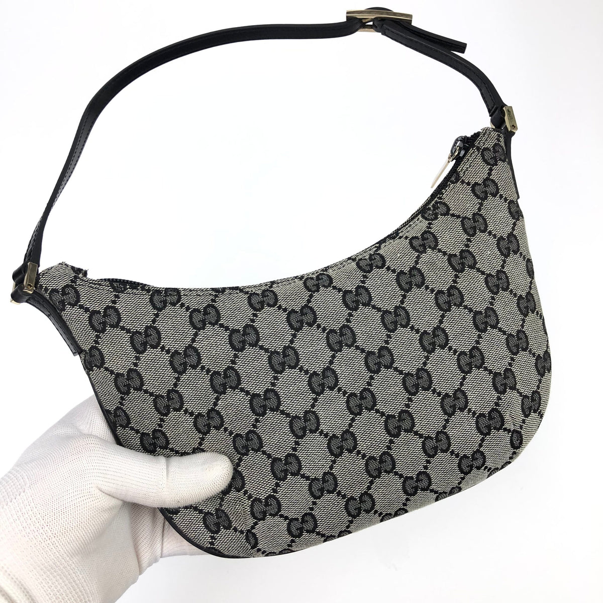 GUCCI MONOGRAM SHOULDER BAG