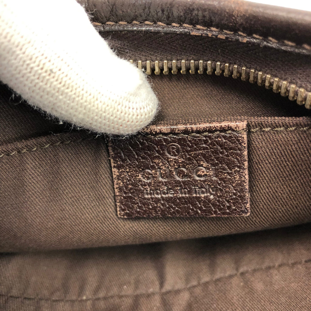 GUCCI MONOGRAM SHOULDER BAG