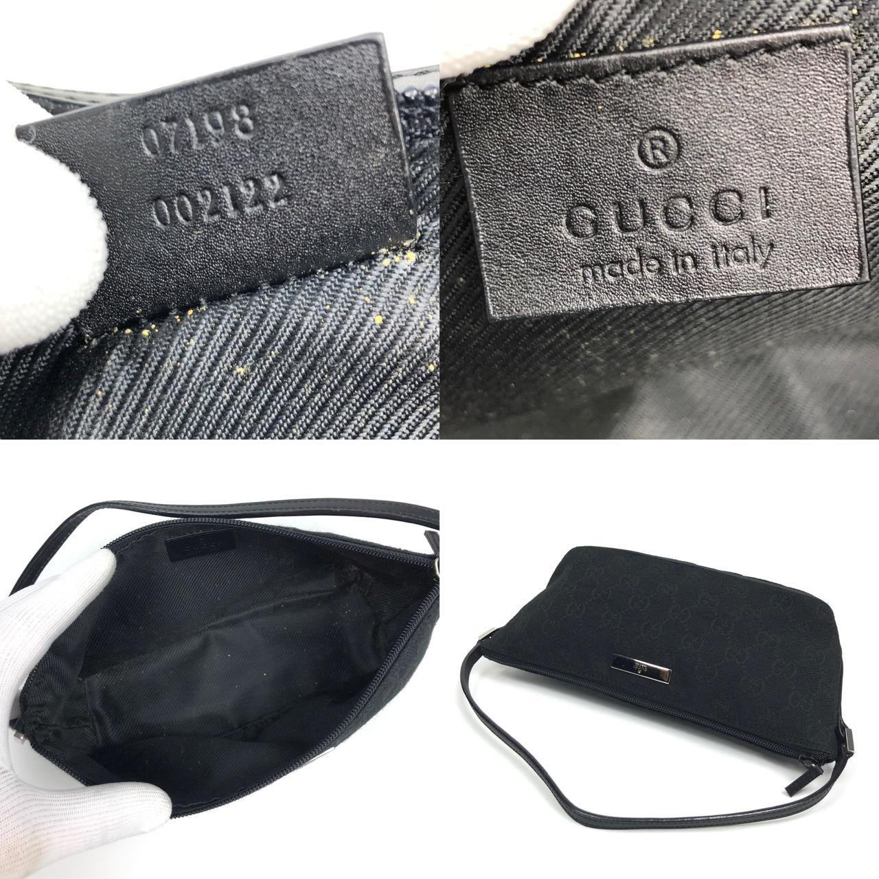 GUCCI MONOGRAM SHOULDER BAG