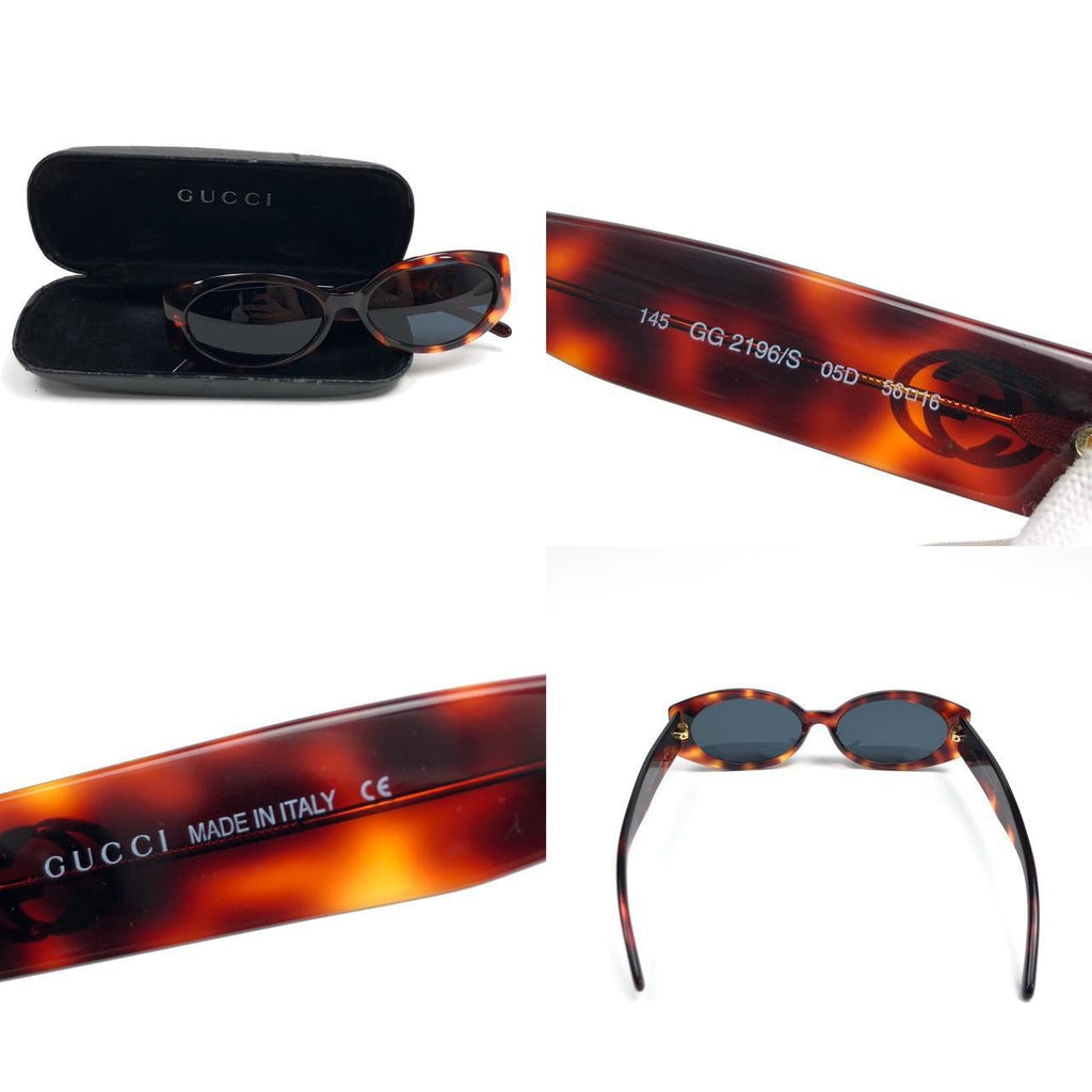 GUCCI TORTOISESHELL SUNGLASSES