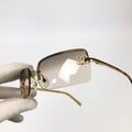 CHANEL RIMLESS SUNGLASSES